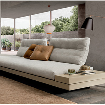 Stone sofa, texture and attitude collide with avant-garde art